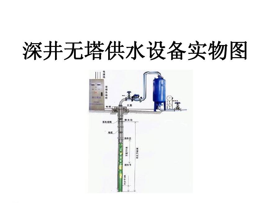 临西县井泵无塔式供水设备